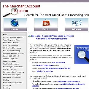 Account Credit Card Processing