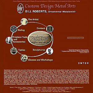 Cast Works of Decorative Metal