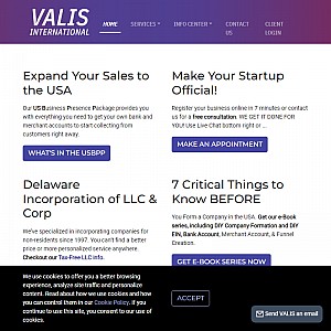 Valis International, Delaware Incorporator