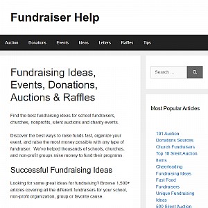 Fundraiser Help