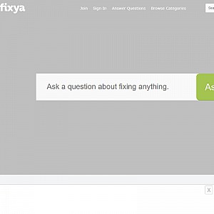 Fixya.com - Consumer Electronics Support, Repair, Manuals, Faq, Problems and Solutions