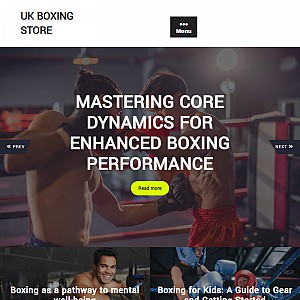 Boxing and Martial Arts Equipment