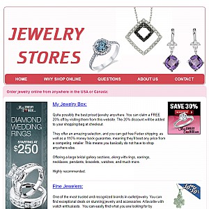 Jewelry Stores - the Best Outlet Stores, Save Up to 75% off, with Free Shipping
