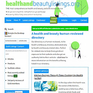 Health and Beauty Listings
