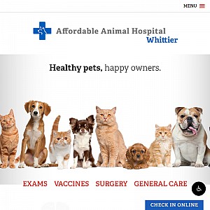 Affordable Animal Hospital in Whittier