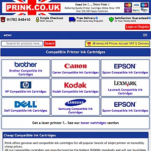 Inkjet Cartridges at Prink.co.uk