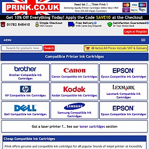 Inkjet Cartridges at Prink.co.uk