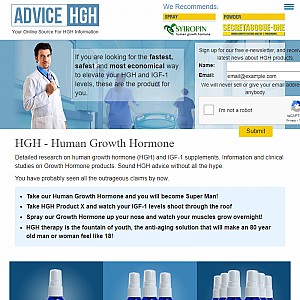 Advice Hgh