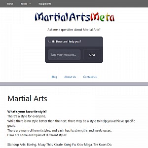 Martial Arts