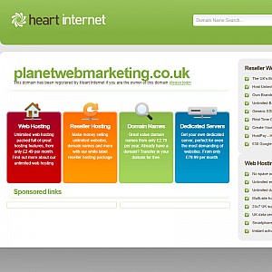 UK Web Page Design - Planetwebmarketing.co.uk