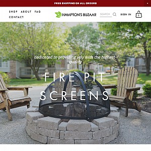 Hampton's Buzaar Fire Pits, Patio Heaters, Garden Statues, Bird Houses, Arbors, Gazebos,
