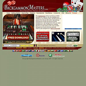 Backgammon Page on the Net