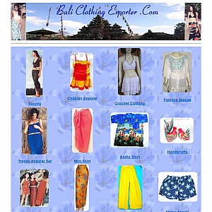 Bali Clothing Exporter