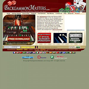 Backgammonmasters Features a Number of Backgammon