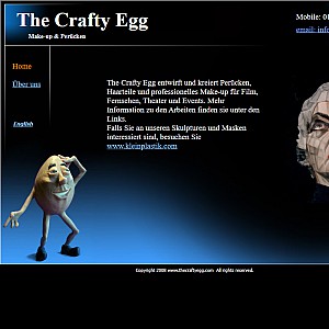 The Crafty Egg....sculpture, Makeup, Masks, Portraits