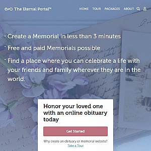 The Eternal Portal - Memorials, Grief & Bereavement