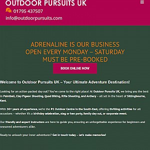 Paintball in Kent from Outdoor Pursuits