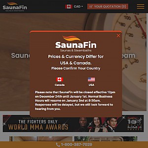 Great Saunas Factory Makes