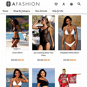 Online Shopping of Sexy Fashi