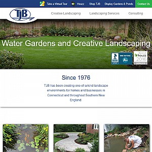 Tjb Landscaping - Connecticut Water Gardens - Gardens, Waterfalls, Fish Ponds, New Haven