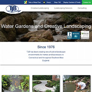 Tjb Landscaping - Connecticut Water Gardens - Gardens, Waterfalls, Fish Ponds, New Haven
