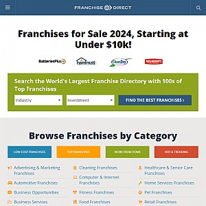 The Best Franchise Opportunities &Amp; Franchises for Sale | Franchisedirect.com