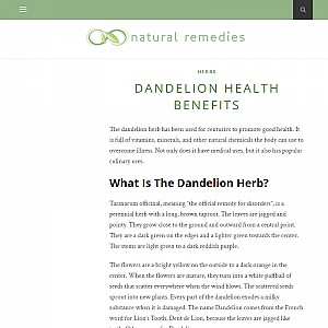 Natural Remedies