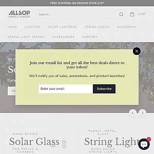 Allsop Home &Amp; Garden - Original Garden Tools, Solar Lanterns and Solar Garden Art