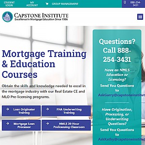 Capstone Institute of Mortgage Finance