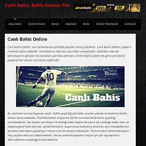 Canli Bahis