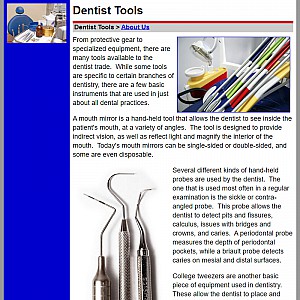 Introduction Dentist Tools