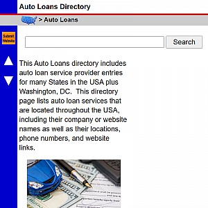 Auto Loans Directory