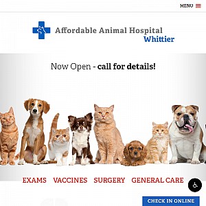 Affordable Animal Hospital in Whittier