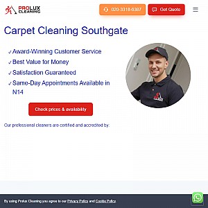 Prolux Cleaning in Southgate