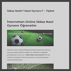 İnternetten İddaa Nasıl Oynanır?